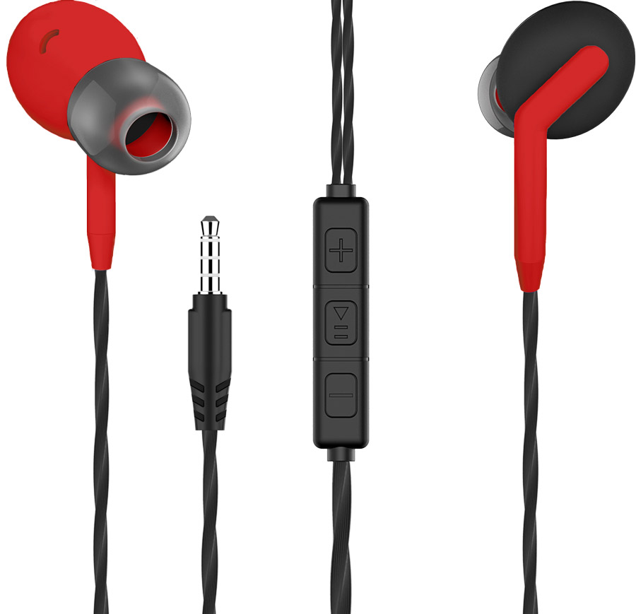 

Проводные наушники More Choice G40, Jack 3.5mm, красный, G40