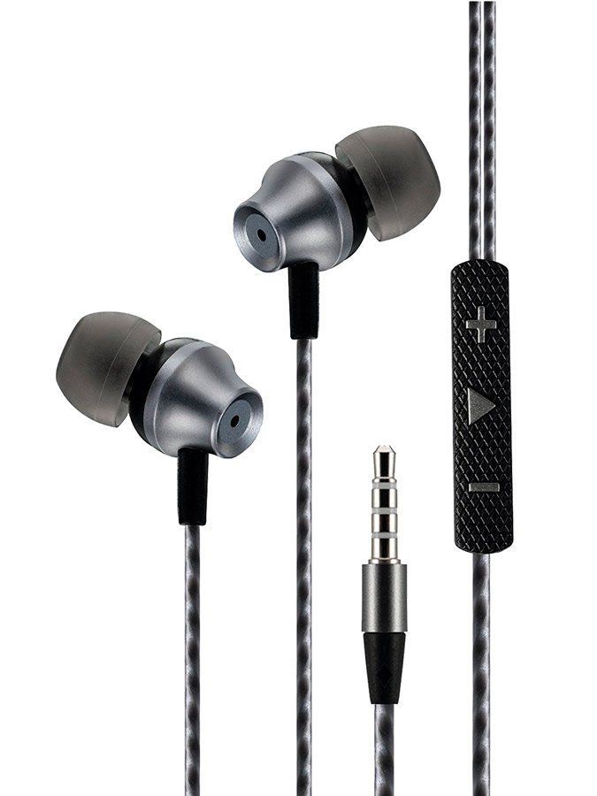 

Проводные наушники More Choice P61, Jack 3.5mm, черный/темно-серебристый, P61