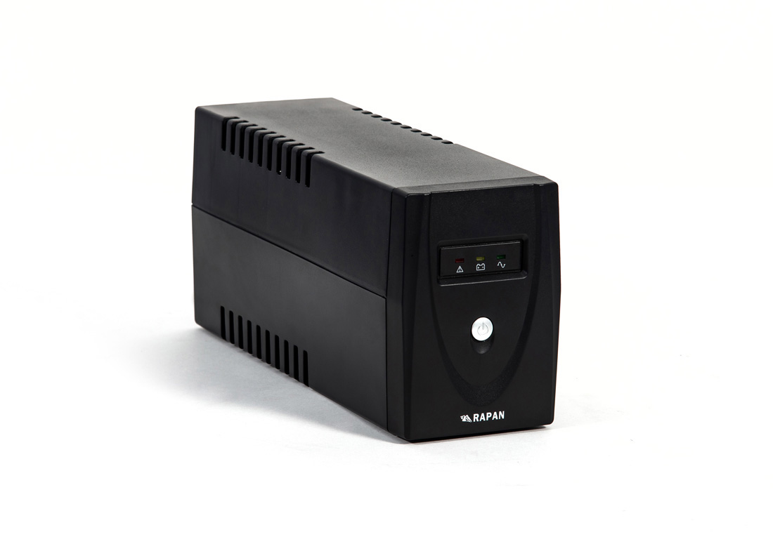 

ИБП БАСТИОН RAPAN-UPS 600, 600 VA, 350 Вт, EURO+IEC, розеток - 2, черный (739), RAPAN-UPS 600