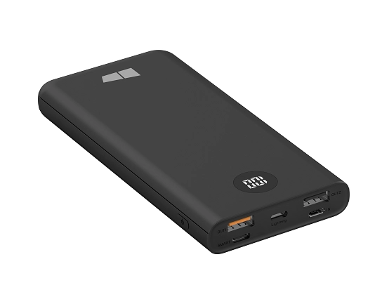 

Портативный аккумулятор (Powerbank) More Choice PB31S, 10000mAh, 2xUSB, 3A, Type-C, QC, PD, черный, PB31S