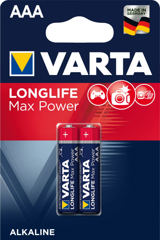 

Батарейка Varta Energy, AAA (LR03/24А), 1.5V, 2 шт. (04703101412)