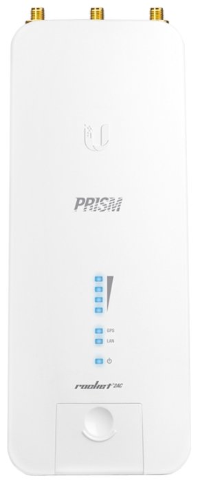 

Точка доступа Ubiquiti Rocket 2AC Prism, LAN: 1x1 Гбит/с, 802.11a/b/g/n/ac, 2.4 ГГц, до 330 Мбит/с, PoE (R2AC-PRISM-EU), Rocket