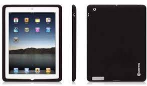 Чехол-накладка Griffin FLEX GRIP GB02538 для планшета Apple iPad 2,3,4, силикон, черный (13154)