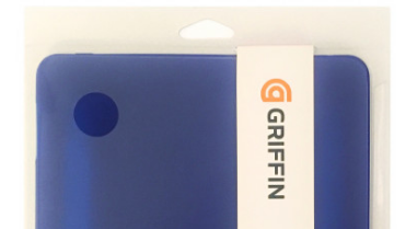 Чехол-накладка Griffin FLEX GRIP GB01592 для планшета Apple iPad, силикон, голубой (13207)