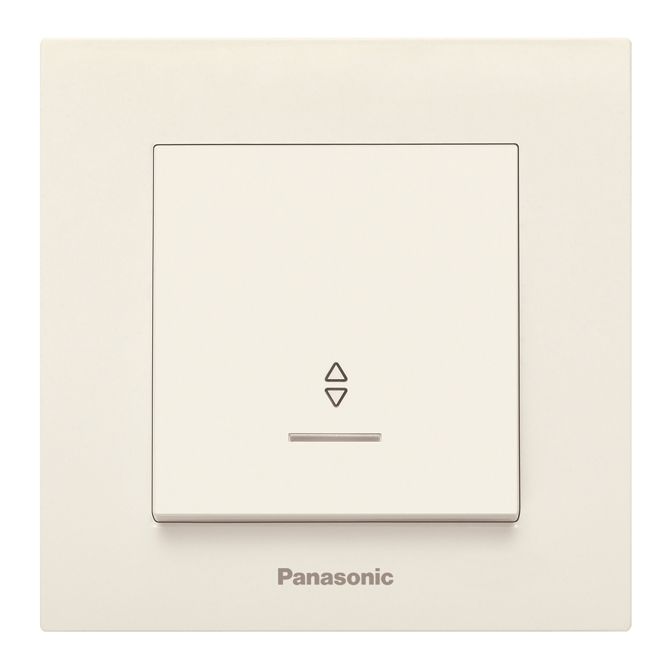 

Выключатель Panasonic Karre Plus, 1кл., индикатор/подсветка, скрытый монтаж, в сборе, бежевый (WKTC00042BG-RU)