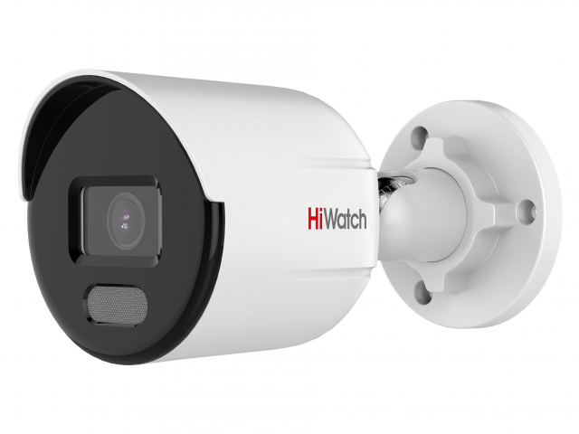 IP-камера HiWatch Value 2.8мм, уличная, корпусная, 2Мпикс, CMOS, до 1920x1080, до 30кадров/с, LED подсветка 30м, POE, -40 °C/+60 °C, белый (DS-I250L(B) (2.8 mm)) DS-I250L(B) (2.8 mm) - фото 1