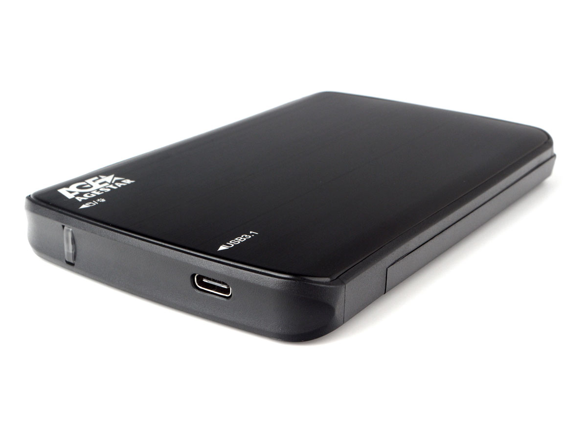 Внешний бокс AgeStar 31UB2A12C-6G, 1x2.5", черный