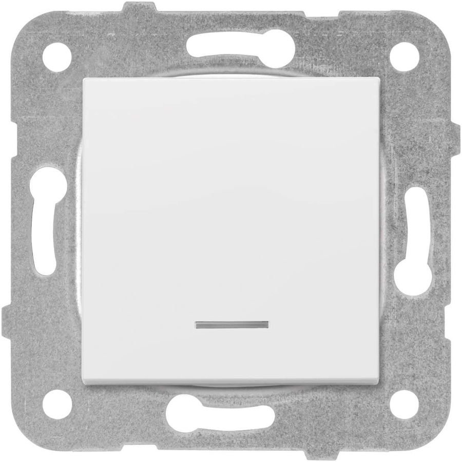 

Выключатель Panasonic Karre&Arkedia , 1кл., индикатор/подсветка, скрытый монтаж, механизм без накладки и рамки, белый (wktt00442wh-ru), 0