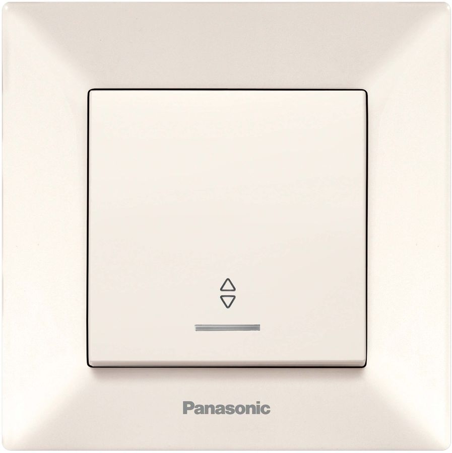 

Переключатель Panasonic Arkedia, 1кл., индикатор/подсветка, скрытый монтаж, в сборе, бежевый (wmtc00042bg-ru)