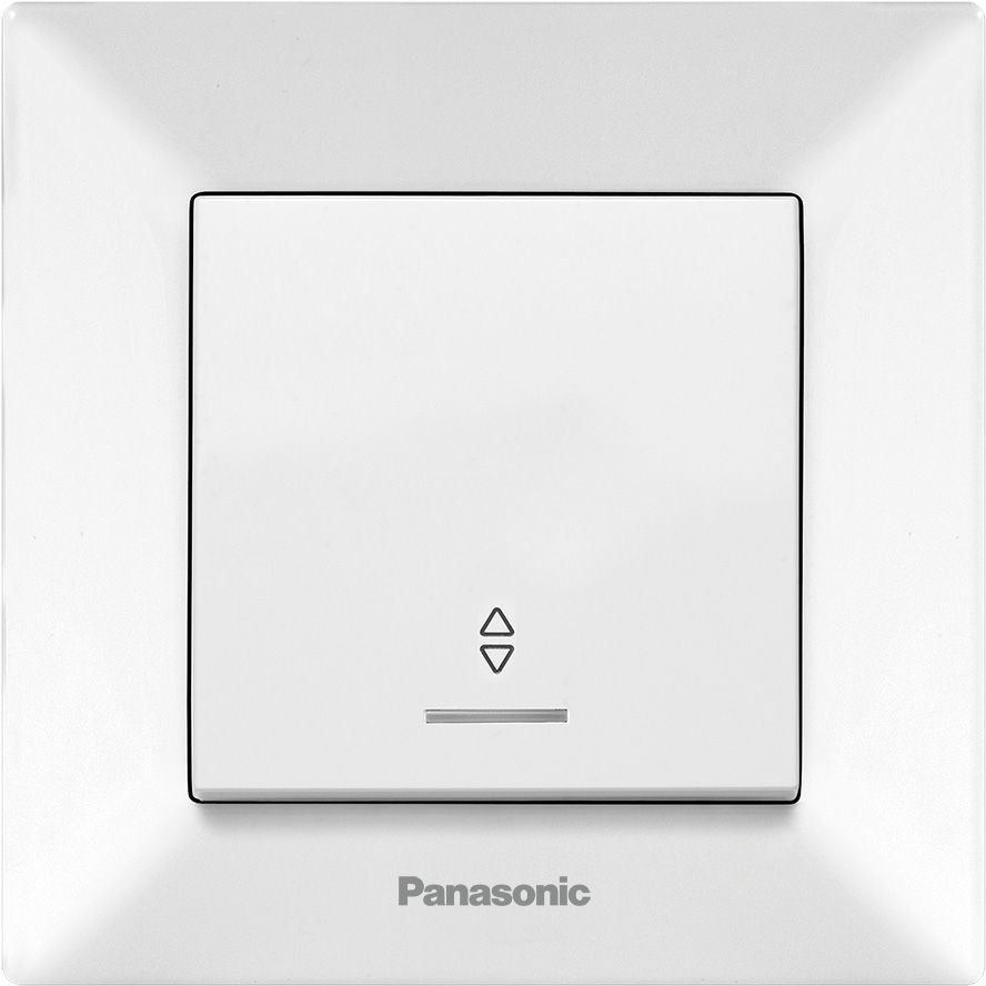 

Переключатель Panasonic Arkedia , 1кл., индикатор/подсветка, скрытый монтаж, в сборе, белый глянцевый (wmtc00042wh-ru)