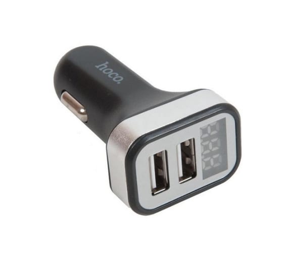 

Автомобильное зарядное устройство Hoco, 2xUSB, 3.1А, черный (648487)