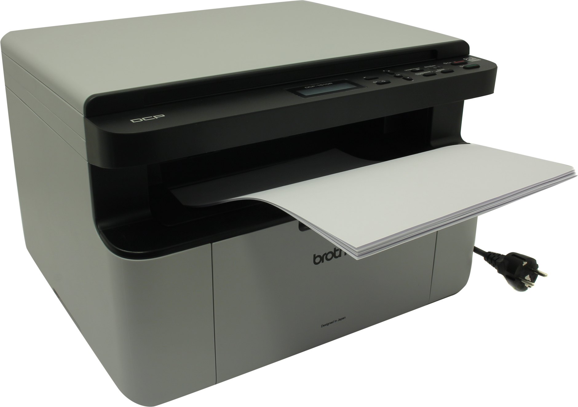 

МФУ лазерный Brother DCP-1510R, A4, ч/б, 20стр/мин (A4 ч/б), 2400x600dpi, USB, DCP-1510R,
