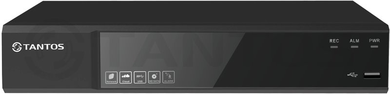 Сетевой видеорегистратор (NVR) TANTOS TSr-NV08154, каналов: 8 (00-00144563)