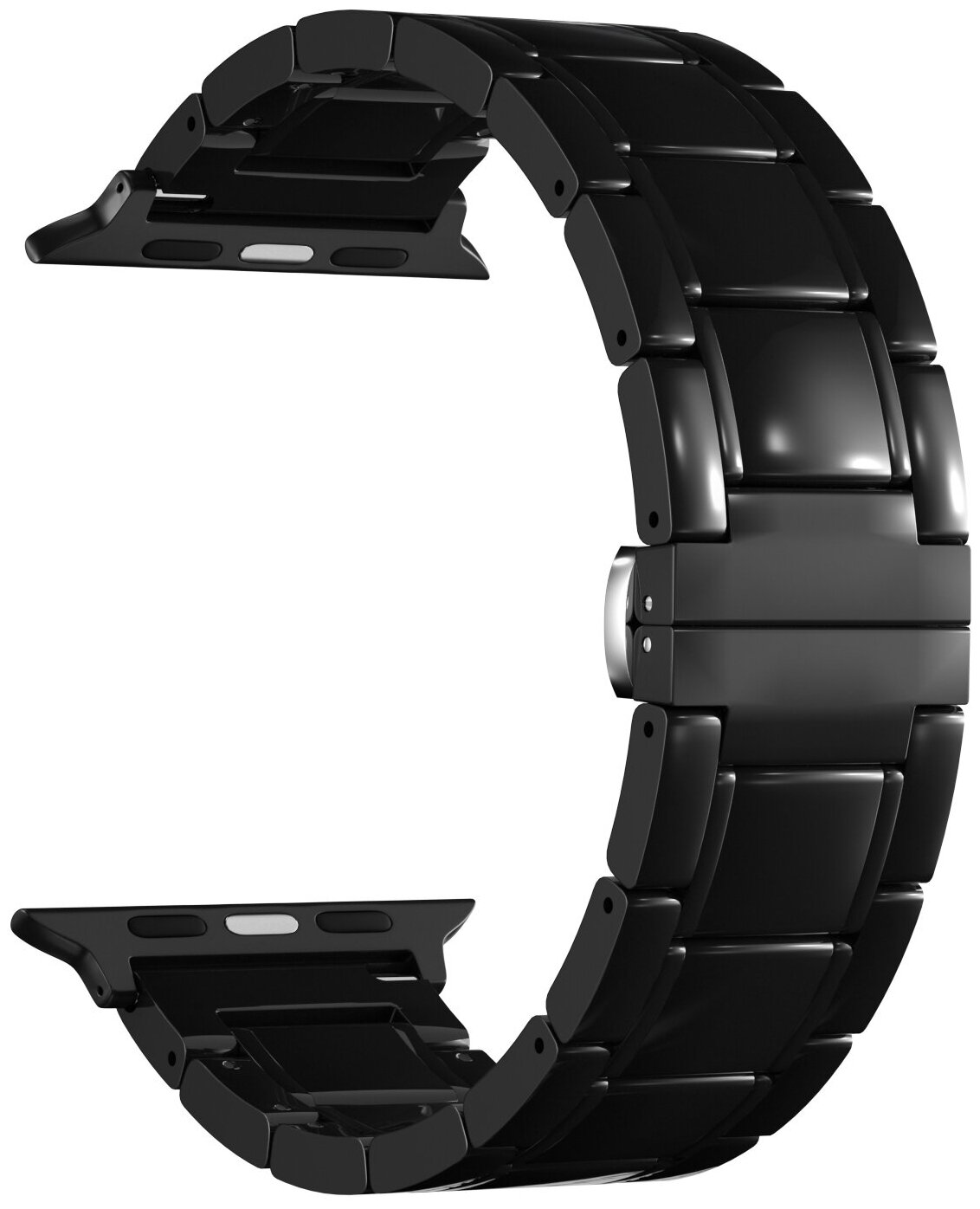 

Ремешок Lyambda Libertas для Apple Watch, 38-40 мм, керамика, черный (DS-APG-06-40-BB), для Apple Watch 38/40 mm