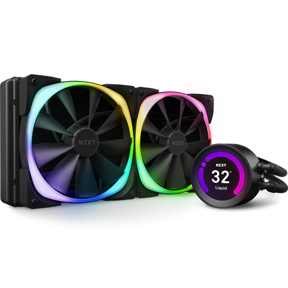 

Жидкостное охлаждение NZXT Kraken Z63 RGB для Socket 115x/2066/2011/2011-3/1356/1366/1200/AM4, 2x140мм, RGB (RL-KRZ63-R1), Kraken Z63 RGB
