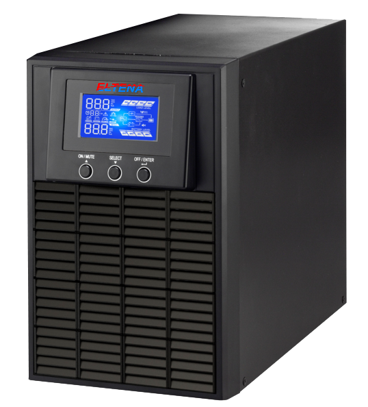 

ИБП Eltena (Inelt) Monolith E 1000, 1000 В·А, 900 Вт, EURO, розеток - 2, USB, черный (ME-1000), E 1000