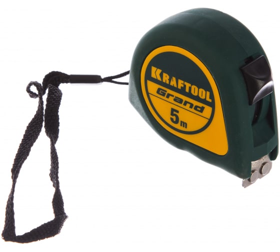 Рулетка 5 мx1.9 см, KRAFTOOL GRAND