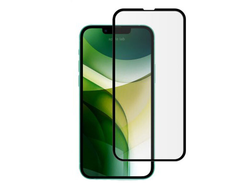 

Защитное стекло Red Line для экрана смартфона Apple iPhone 13 Pro Max, защита динамика, ударопрочное, поверхность глянцевая, черная рамка (УТ000027239)