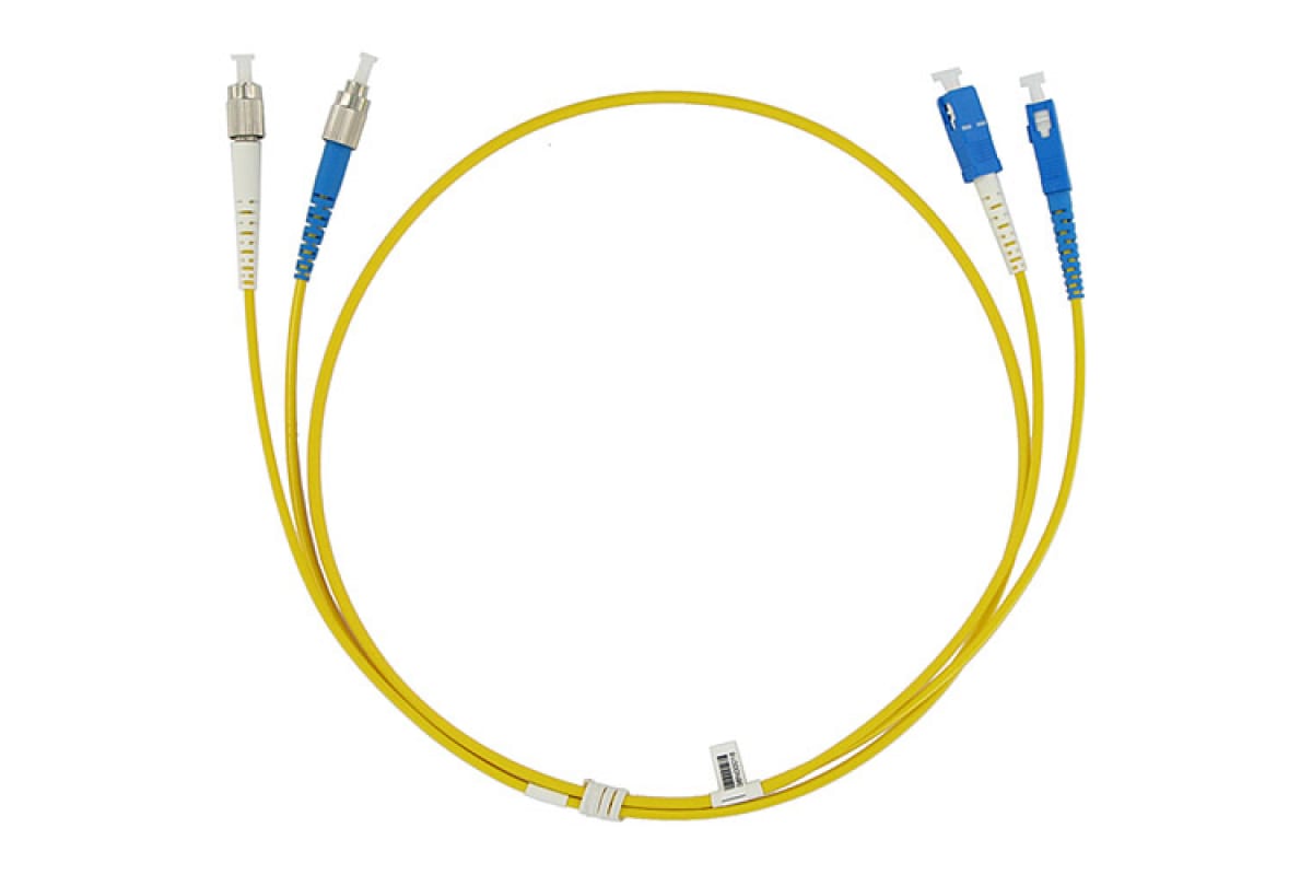 

Патч-корд оптический TopLan, FC/UPC-LC/UPC, одномодовый, 9/125, G.657.A1, двойной, 20м, желтый (DPC-TOP-657A1-FC/U-LC/U-20)