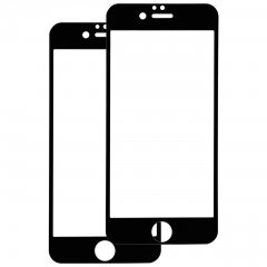 

Защитное стекло Red Line для экрана смартфона Apple iPhone 6/6S, Full screen, ударопрочное, поверхность глянцевая, черная рамка, 2шт. (УТ000028505)