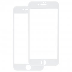 

Защитное стекло Red Line для экрана смартфона Apple iPhone 7, Full screen, ударопрочное, поверхность матовая, белая рамка, 2шт. (УТ000028445)