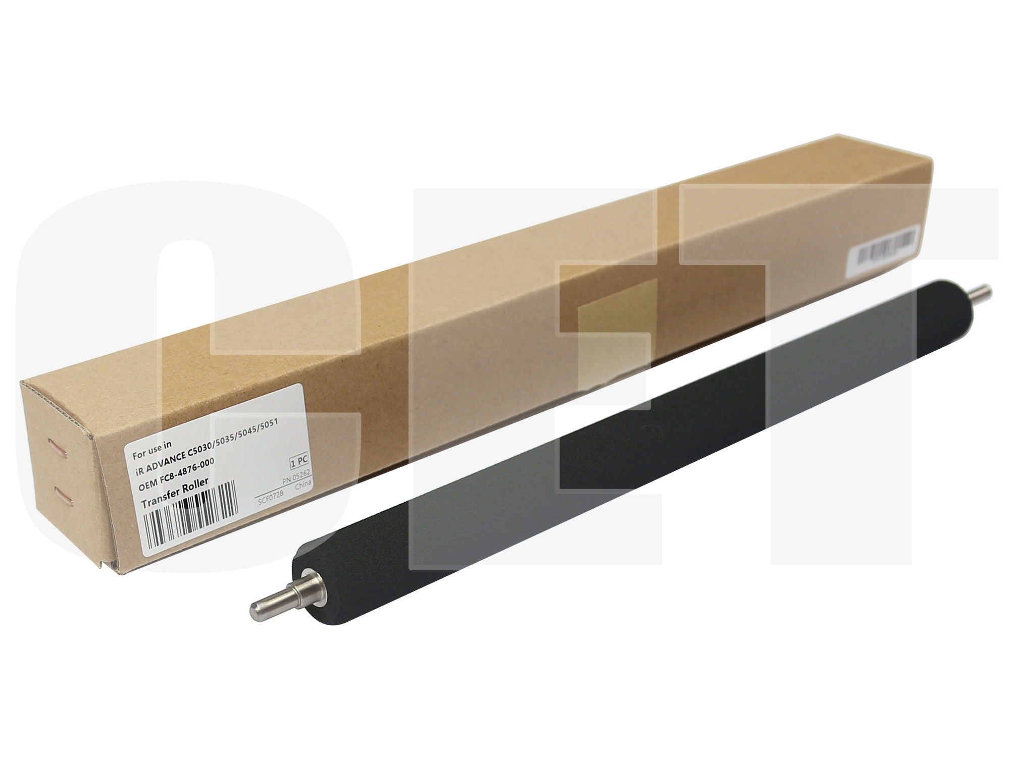 

Ролик переноса CET для Canon iR ADVANCE C5255, iR ADVANCE C5250, iR ADVANCE C5240, iR ADVANCE C5235, iR ADVANCE C5051, iR ADVANCE C5045, iR ADVANCE C5035, iR ADVANCE C5030, FC8-4876-000, 1шт. ( CET5262), 0