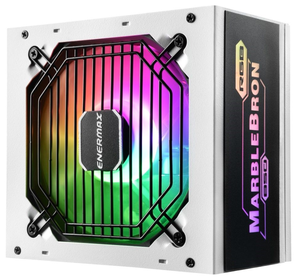 

Блок питания 850 Вт ATX Enermax MarbleBron, 120 мм, 80 Plus Bronze (EMB850EWT-W-RGB), MarbleBron