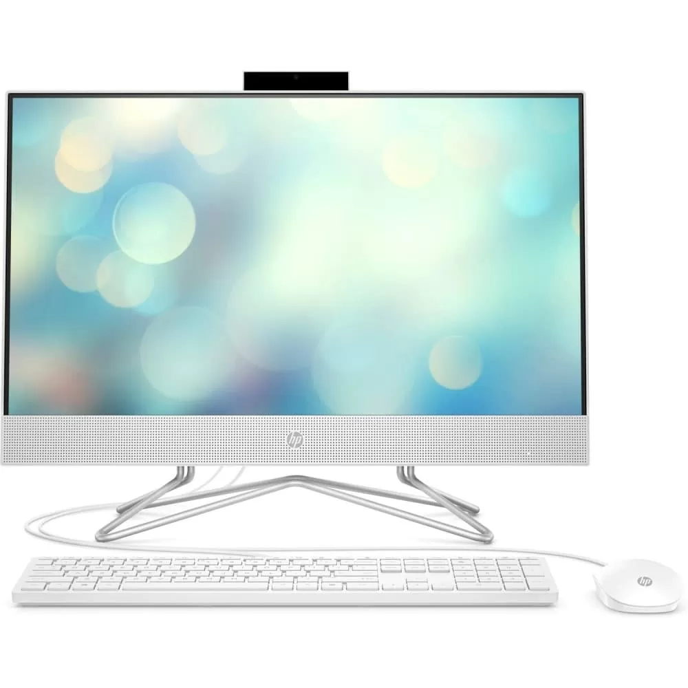 

Моноблок HP AIO 24-df1063ur 23.8" 1920x1080, Intel Core i3-1125G4 2.0GHz, 8Gb RAM, 256Gb SSD, Intel UHD Graphics, WiFi, BT, Cam, Windows 11, белый, клавиатура, мышь (5D1Z9EA), 24-df1063ur