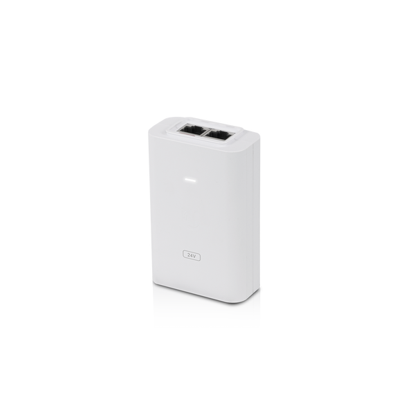 

PoE-инжектор Ubiquiti POE-24-24W, 100 Мбит/с, 1A - 24V, 24W (POE-24-24W-WH-EU), POE-24-24W
