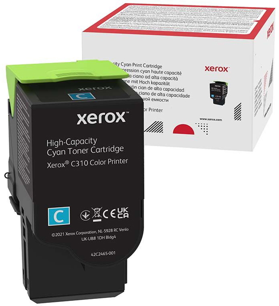 

Картридж лазерный Xerox 006R04369, голубой, 5500 страниц, оригинальный для Xerox C310