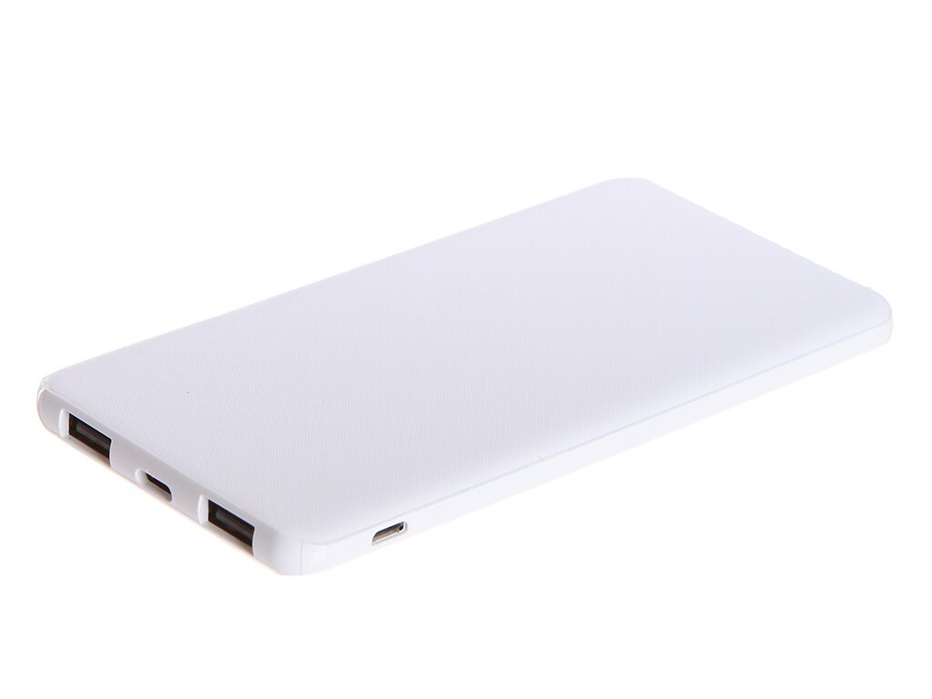 

Портативный аккумулятор (Powerbank) Red Line RP-43, 5000mAh, 2xUSB, 2.1A, Type-C, белый (УТ000029389), RP-43