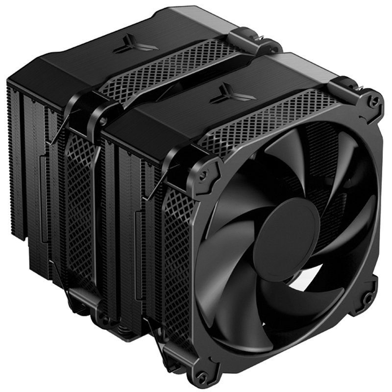 

Кулер для процессора Jonsbo HX7280 для Socket/115x/1200/1700/1851/2011/2011-3/2066/AM4, 140 мм, 1800rpm, 38 дБА, 280 Вт, 4-pin PWM, Al+Cu, HX7280