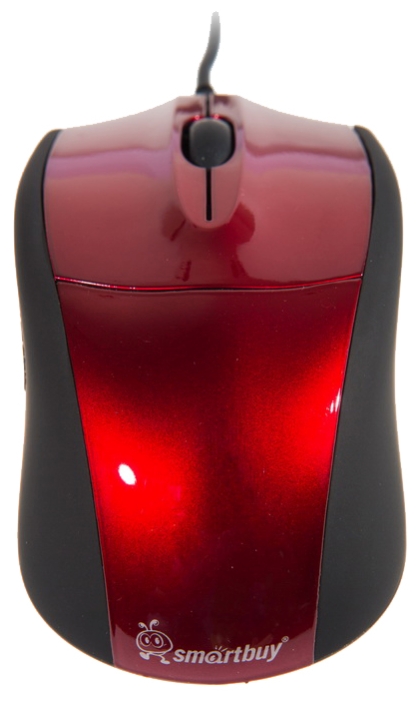 

Мышь проводная SmartBuy SBM-325-R Red USB, оптическая светодиодная, USB, красный, SBM-325-R Red USB