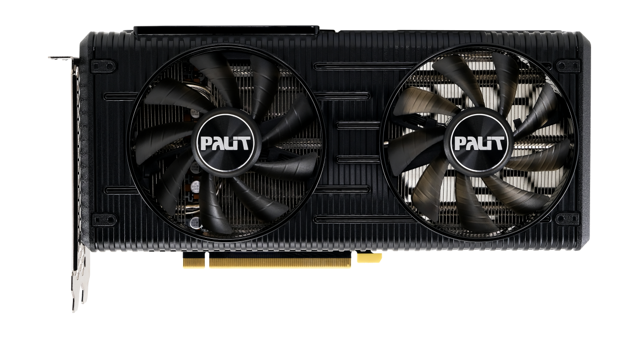 

Видеокарта Palit NVIDIA GeForce RTX 3050 Dual OC, 8Gb DDR6, 128 бит, PCI-E, HDMI, 3DP, Retail (NE63050T19P1-190AD), Dual OC