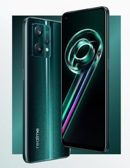 

Смартфон Realme 9 Pro+, 6.43" 1080x2400 Super AMOLED, MediaTek Dimensity 920, 6Gb RAM, 128Gb, 3G/4G/5G, NFC, Wi-Fi, BT, 3xCam, 2-Sim, 4500 мА⋅ч, USB Type-C, Android 12, зеленый (RMX3393), 9 Pro+