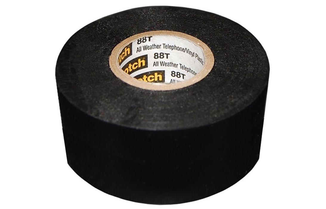 Изолента Corning 88T, 220 мкм/3.8 см/13 м, черная