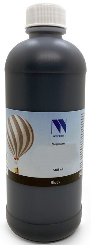

Чернила NV-Print NV-INK500U, 500 мл, черный, совместимые, водные для Сanon/Epson/НР/Lexmark универсальные (NV-INK500UBk), NV-INK500U