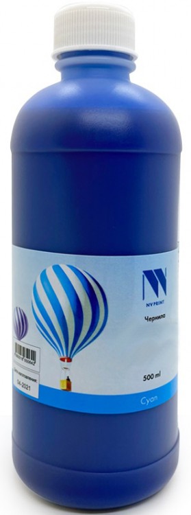 

Чернила NV-Print NV-INK500U, 500 мл, голубой, совместимые, водные для Сanon/Epson/НР/Lexmark универсальные (NV-INK500UC), NV-INK500U