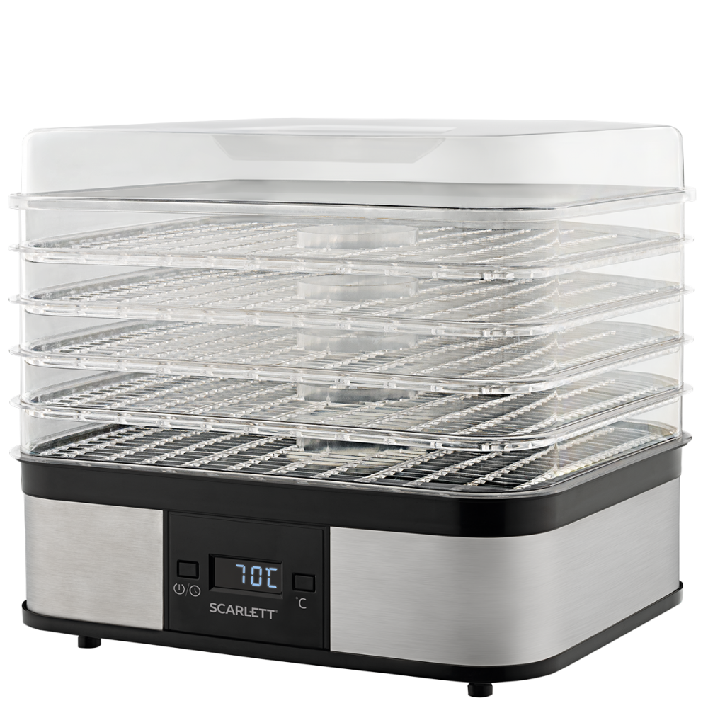 Сушилка для овощей и фруктов Scarlett SC-FD421T19, 245 Вт, 40-70 °C
