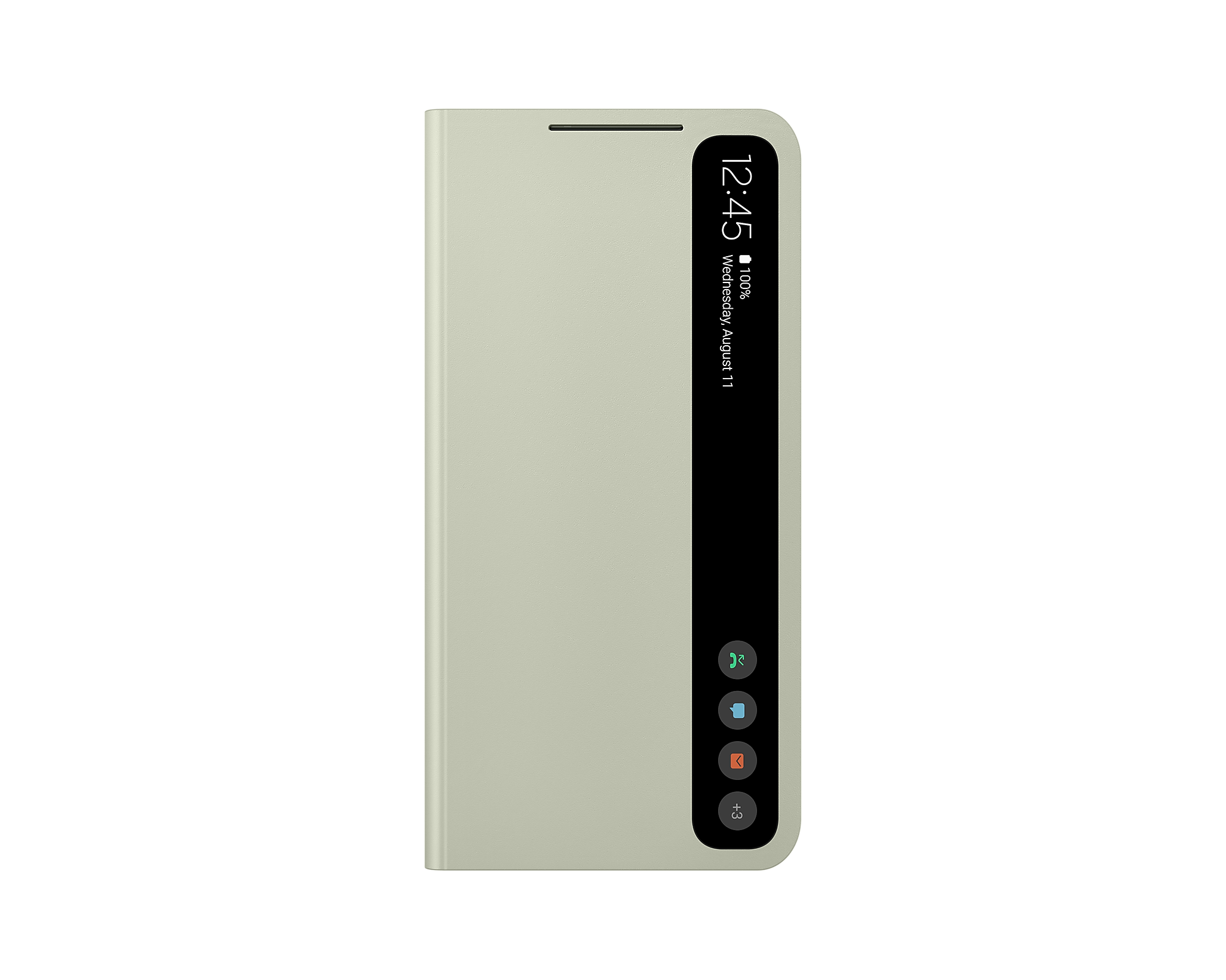 

Чехол-книжка Samsung Smart Clear View Cover для смартфона Samsung Galaxy S21 FE, оливковый (EF-ZG990CMEGRU)