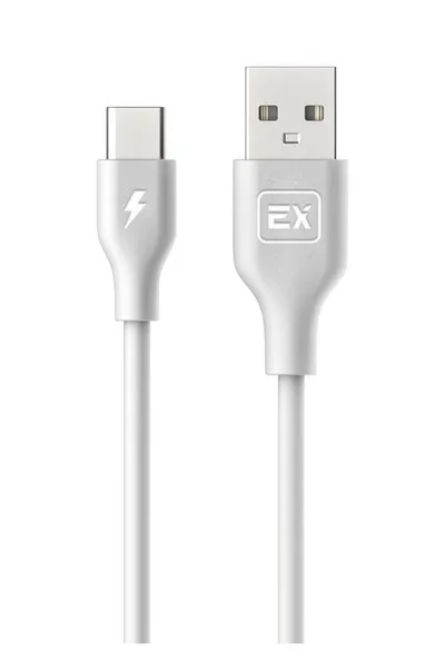 

USB 2.0(Am)-USB Type-C(m), 1м, белый Exployd (EX-K-1158)