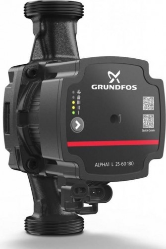 

Электрический водяной насос Grundfos ALPHA1L 25-40, 25Вт, циркуляционный, центробежный, 2.57кг (99199611 / НС-1180413), ALPHA1L 25-40