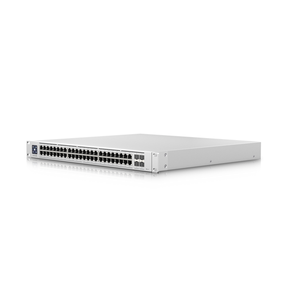 

Коммутатор Ubiquiti Switch Enterprise 48 PoE, управляемый, кол-во портов: 48x2.5 Гбит/с SFP+ 4x10 Гбит/с, установка в стойку, PoE: 48x34.2Вт (макс. 720Вт) (USW-Enterprise-48-PoE-EU), Switch Enterprise 48 PoE