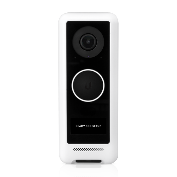 

Видеозвонок Ubiquiti Doorbell G4 5Мпикс, 155 °, ИК, WiFi IEEE802.11ac, AC 16-24V, -10 - +40, белый/черный (UVC-G4-Doorbell-EU), Doorbell G4