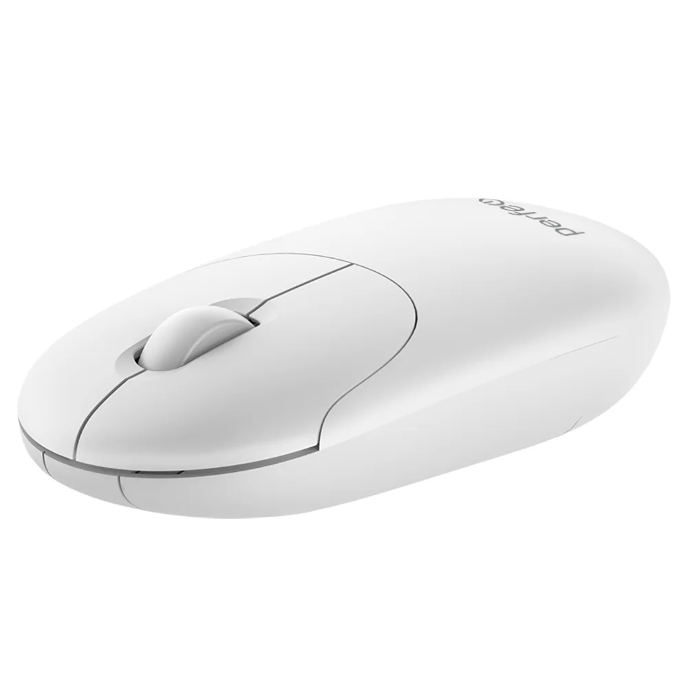

Мышь беспроводная Perfeo SLIM, 1200dpi, оптическая светодиодная, USB, белый (PF_A4788), SLIM