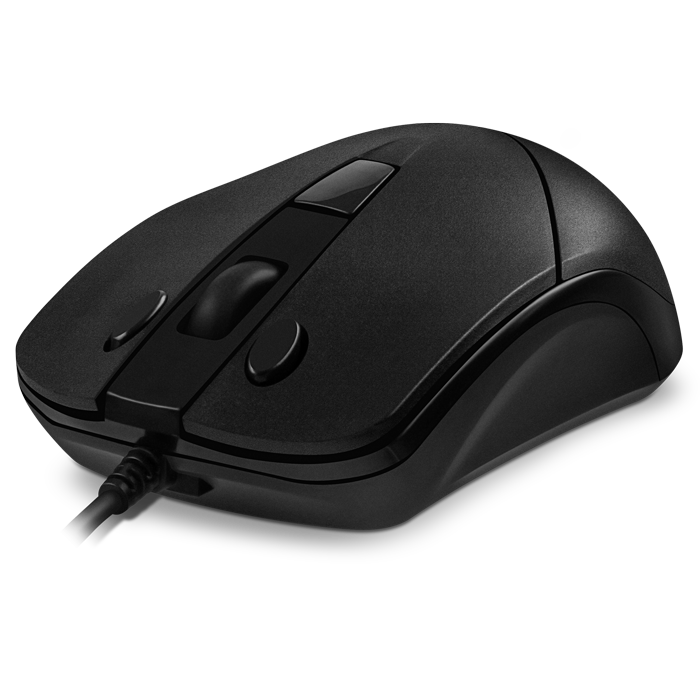 

Мышь проводная Sven RX-95, 4000dpi, оптическая светодиодная, USB, черный (SV-020323), RX-95