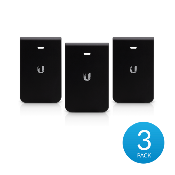 

Накладка декоративная Ubiquiti Access Point In-wall HD Cover, 3шт для IW-HD, черный (IW-HD-BK-3), Access Point In-wall HD Cover