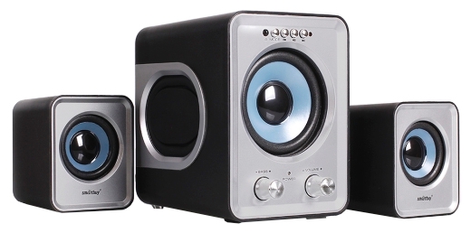 

Акустика 2.1 SmartBuy Buzz (MP3, ПДУ), черно-желтые (SBA-2610), Желтый, Buzz