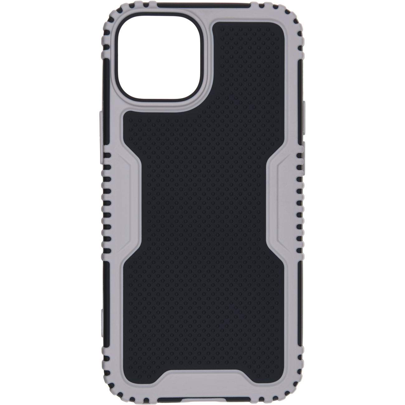 

Чехол-накладка CARMEGA Defender для смартфона Apple iPhone 13 mini, поликарбонат/полиуретан, серебристый (CAR-SC-DFIPH13MSL)