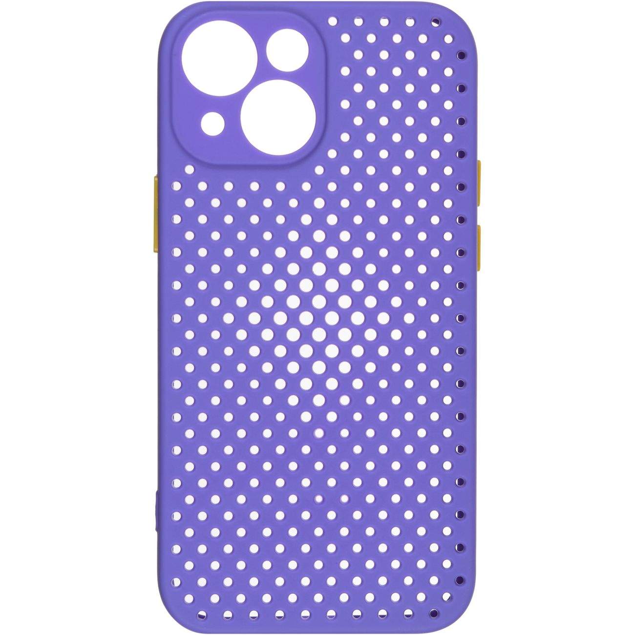 

Чехол-накладка CARMEGA Dot для смартфона Apple iPhone 13 mini, термополиуретан, фиолетовый (CAR-SC-DTIPH13MPR)
